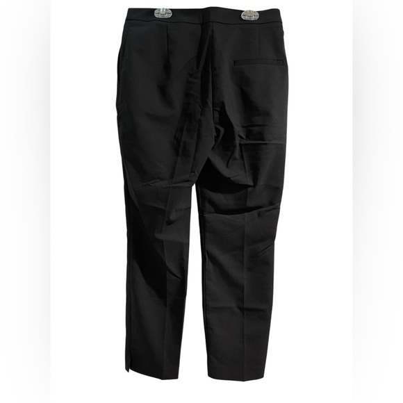 H&M Black Slacks Ankle Length Size 6 - Picture 2 of 4